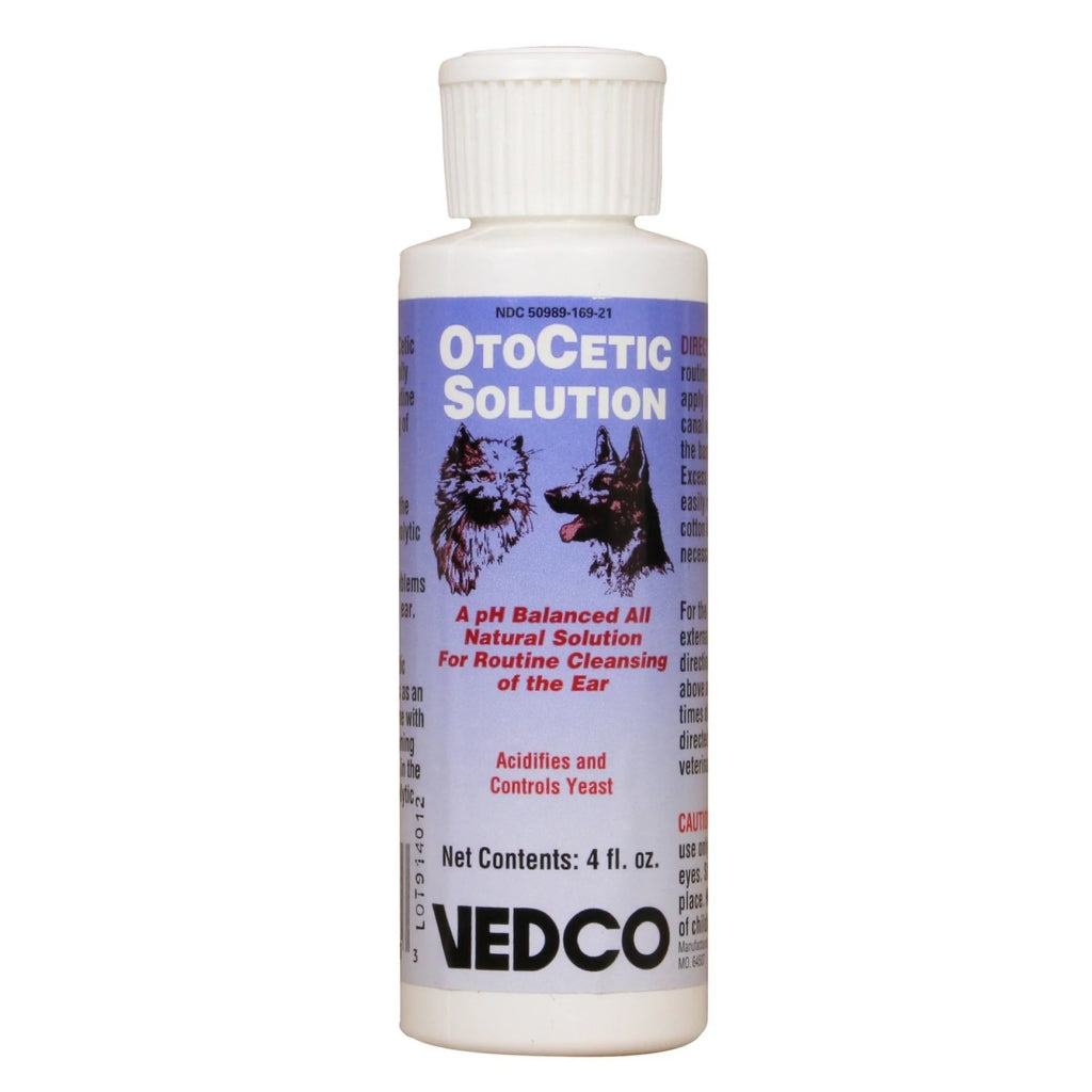 Vedco OtoCetic Solution – Ear Cleaning Solution for Dogs & Cats