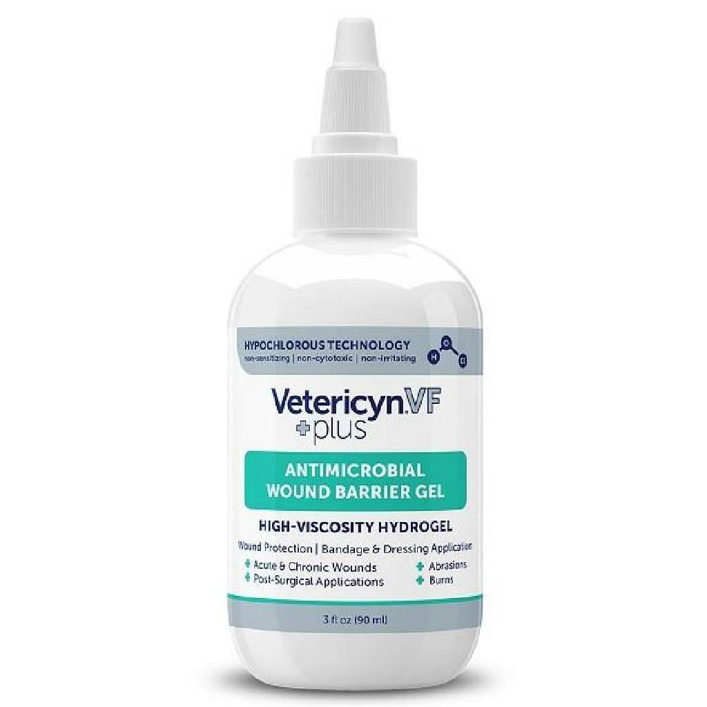Vetericyn VF Plus Antimicrobial Hydrogel - Wound Care for Pets