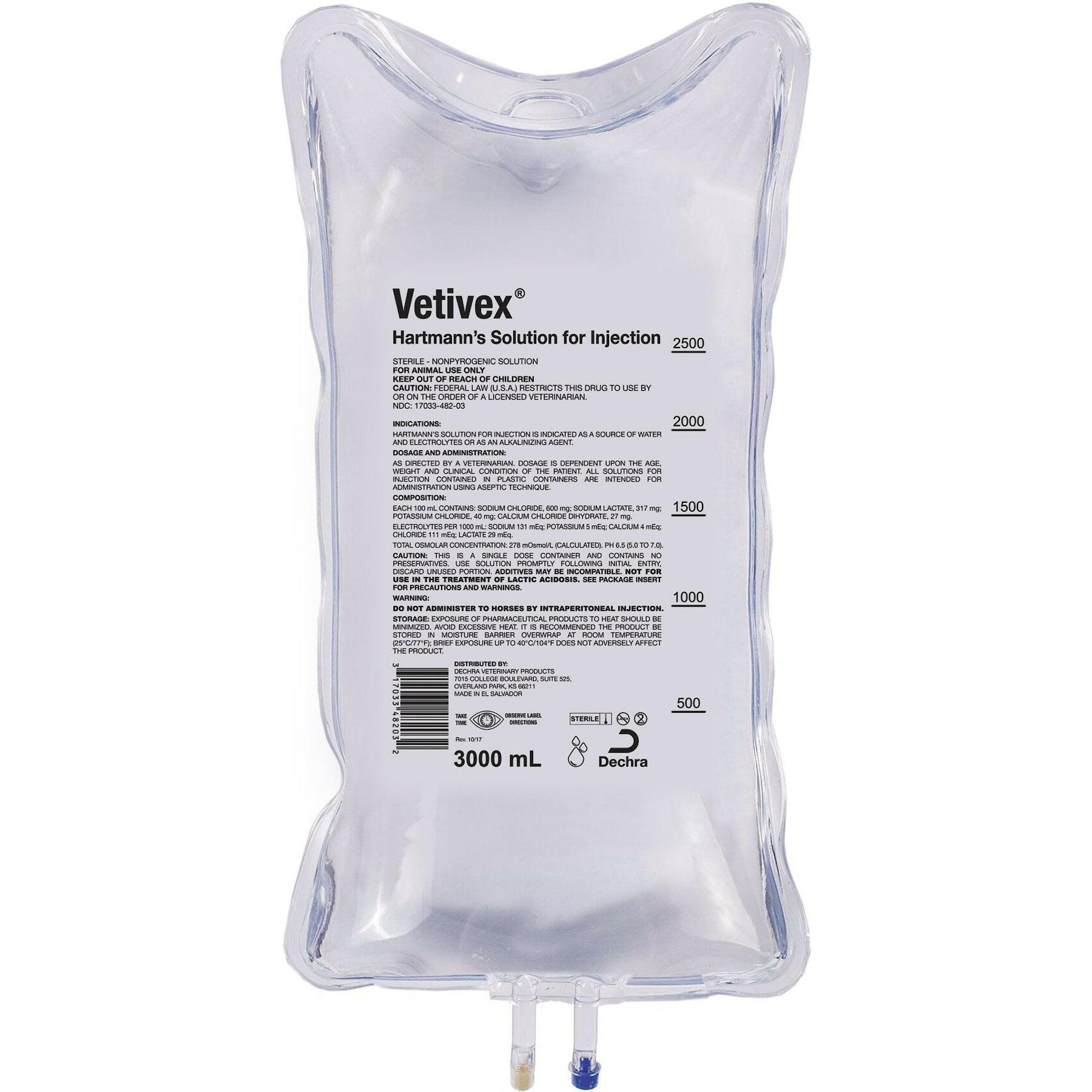 Vetivex Hartmann's Solution for Dogs Cats & Horses