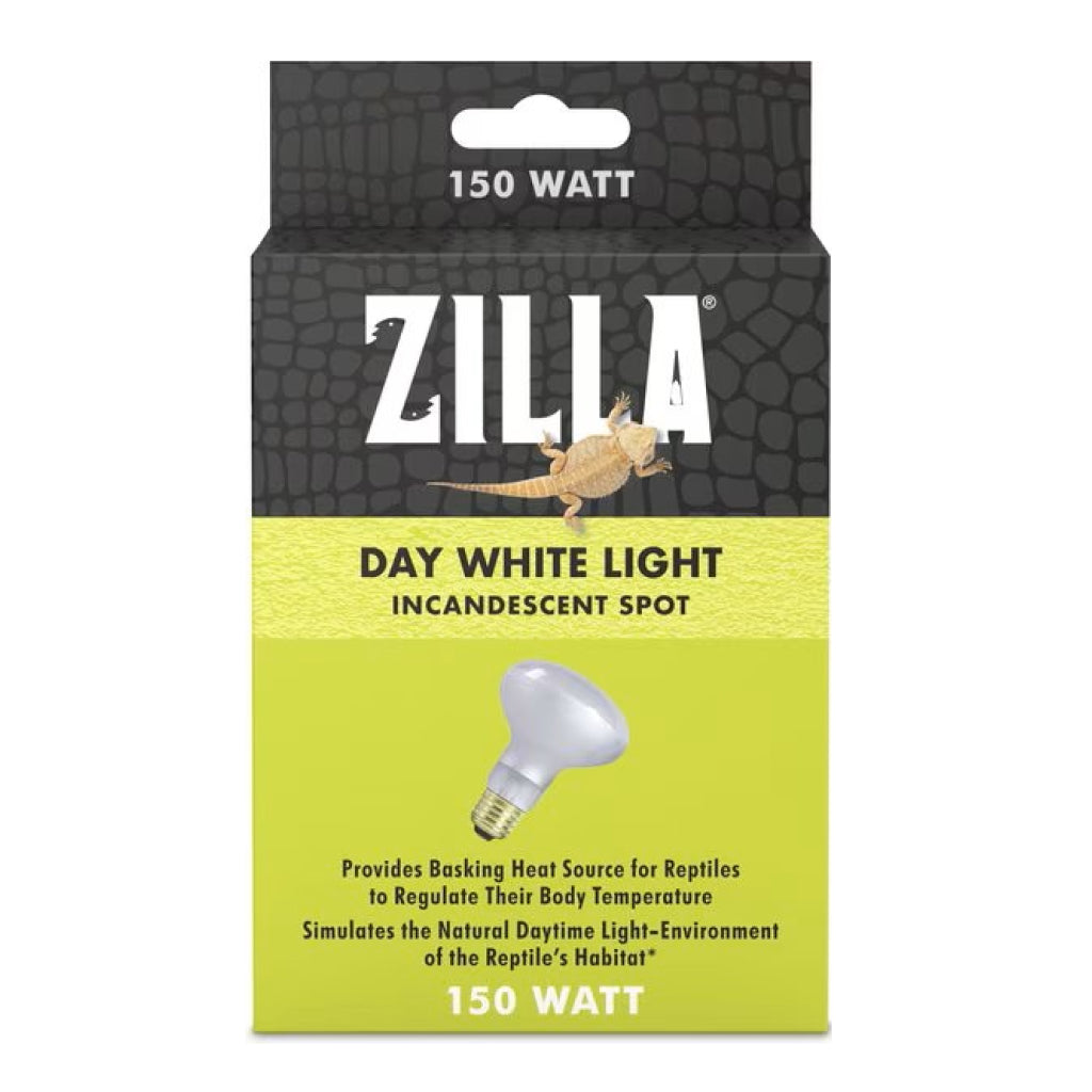 Zilla Day White Incandescent Spot Bulb for Reptile Basking