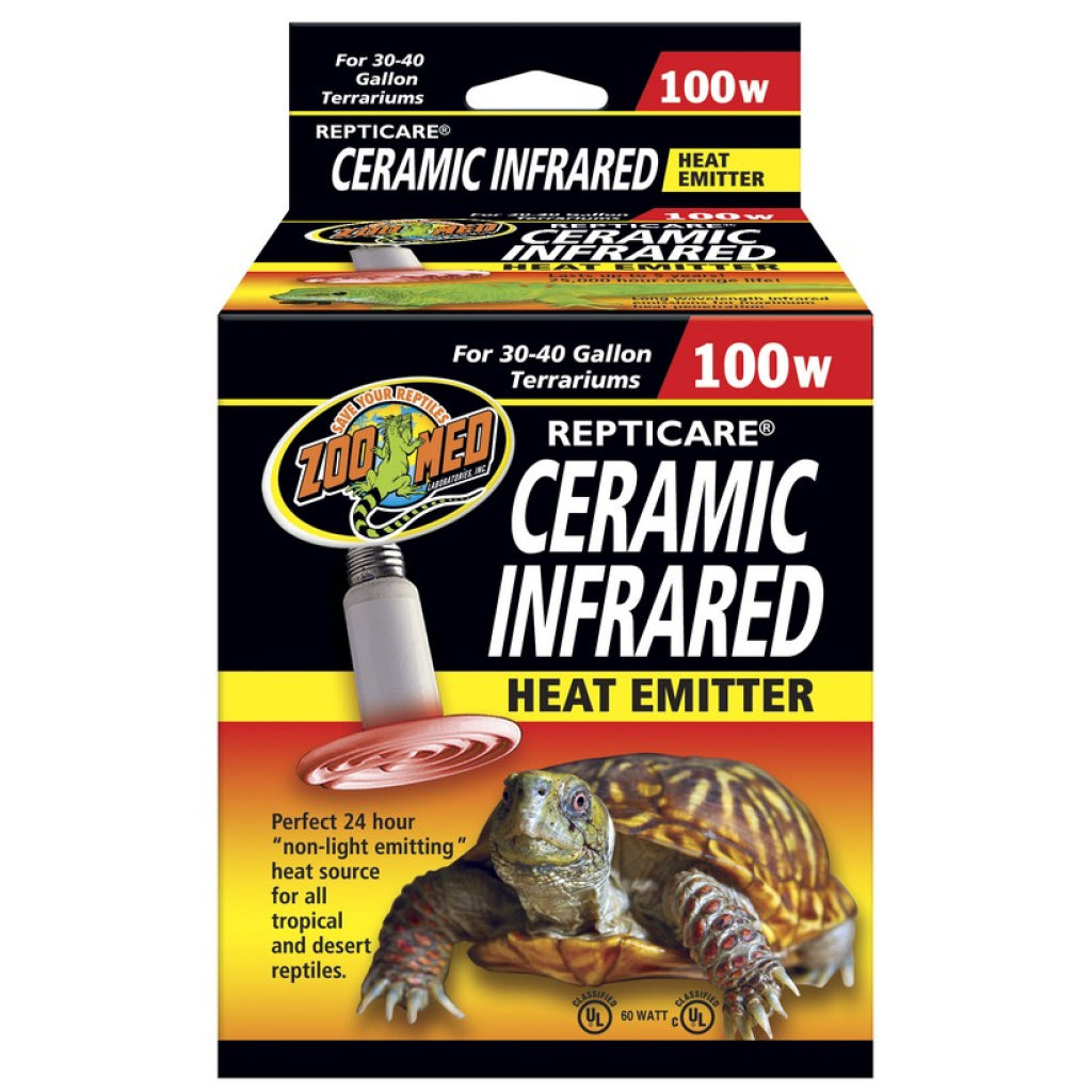Zoo Med ReptiCare Ceramic Infrared Heat Emitter for Reptiles