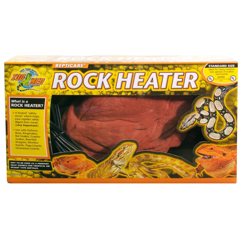 Zoo Med ReptiCare Rock Heater UL Listed - Safe Reptile Heat Source