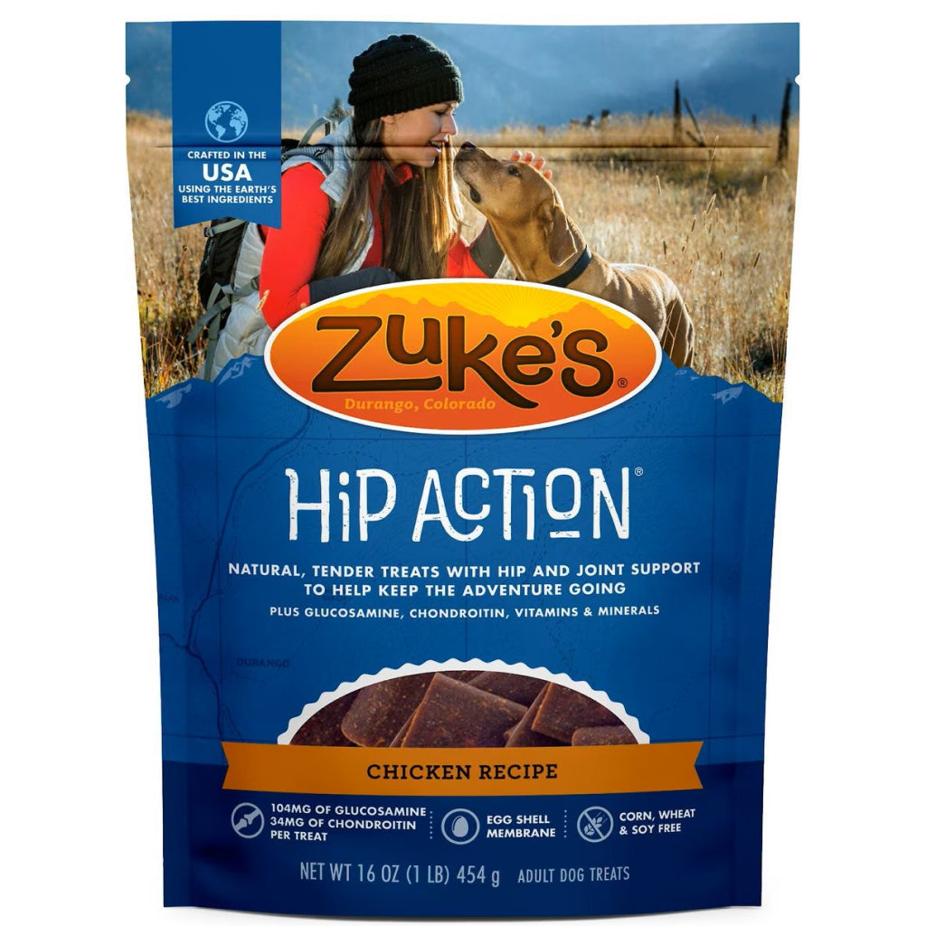 Zuke's Hip Action Chicken Recipe Hip & Joint Support Treats