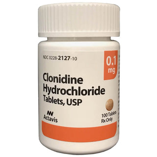 Clonidine 0.1 mg (100 tablets)