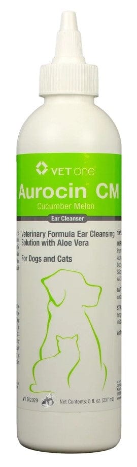 Aurocin CM Ear Cleanser Cucumber Melon Scent (8 oz)
