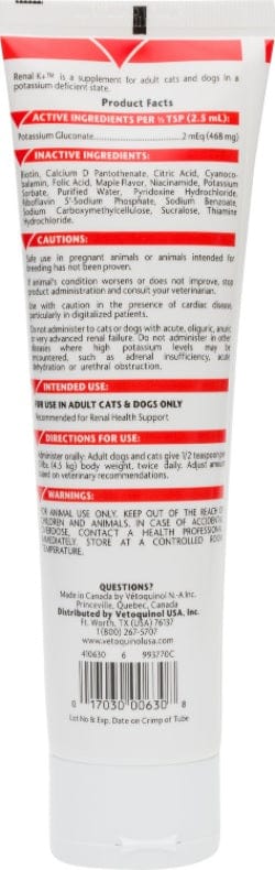 Renal K+ Gel Kidney Supplement for Cats & Dogs (5 oz)
