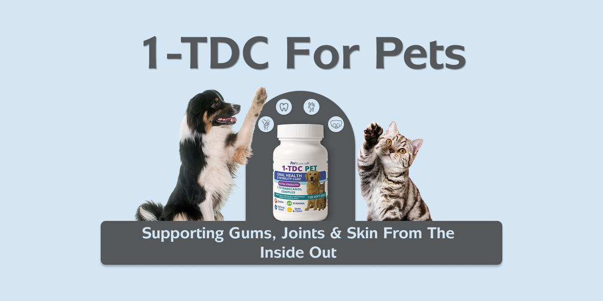 Understanding 1-Tetradecanol Complex (1-TDC) for Pets