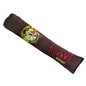 Buy brown Yeowww! Big Baby Cigars Catnip Toy, 7", 1 count