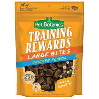 Pet Botanics Training Rewards Soft & Chewy Chicken Flavor Large Bites (20 oz)