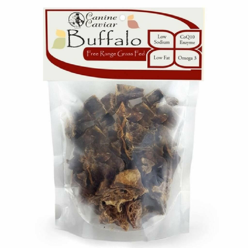 Canine Caviar Buffalo Heart Dog Treats (1 lb)