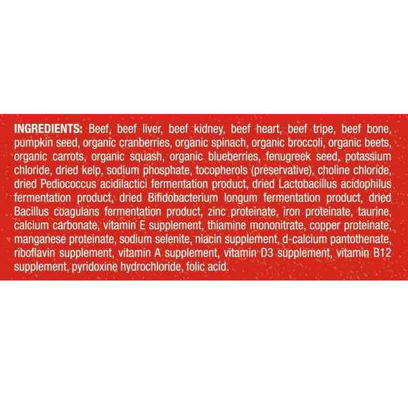 Stella & Chewy's Stella's Super Beef Dinner Patties Freeze-Dried Raw Food For Dogs (5.5 oz)