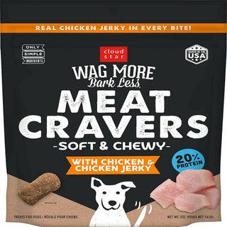 Cloud Star Wag More Bark Less Chicken Dog Treats (5 oz) Pouch