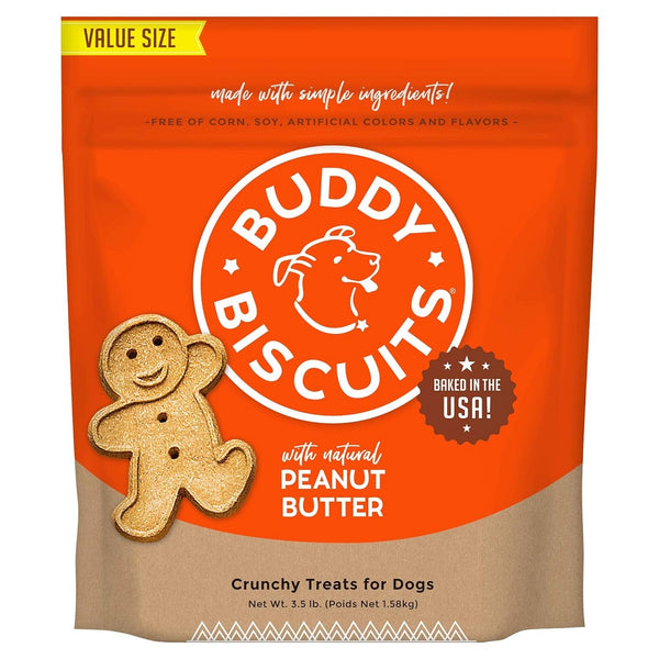 Buddy Biscuits Oven Baked Crunchy Peanut Butter Dog Treats