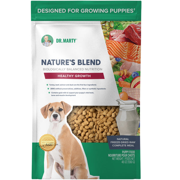 Dr. Marty Nature's Healthy Growth Freeze Dried Raw Food for Puppies (48 oz)