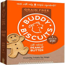Buddy Biscuits Grain-Free Oven-Baked Crunchy Dog Treats With Peanut Butter (14 oz)