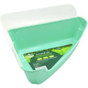 Oxbow Enriched Life Corner Litter Pan with Removable Shield For Small Animal