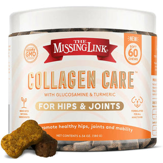 The Missing Link Collagen Care Hips & Joints Soft Chews For Dogs (60 count)