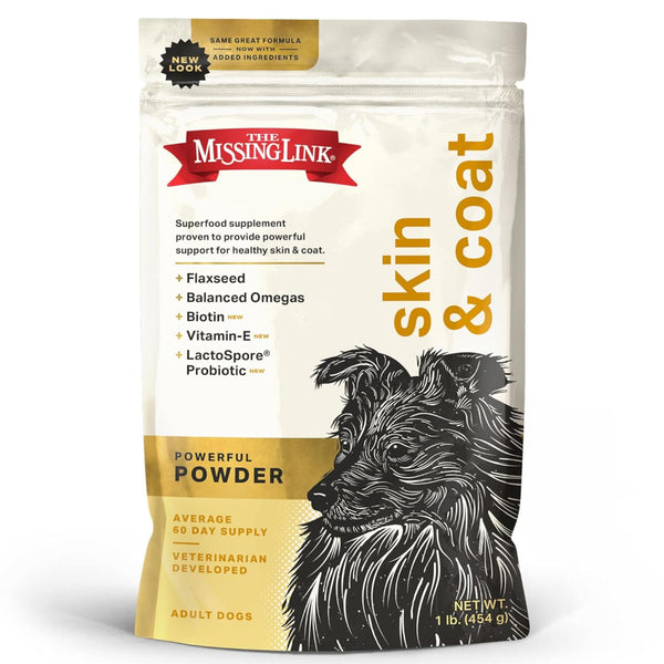 The Missing Link Skin & Coat Supplement Powder For Dogs (1 lb)