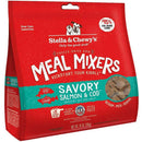 Stella & Chewy's Savory Salmon & Cod Meal Mixers Freeze-Dried Raw Food Topper For Dogs (18 oz)