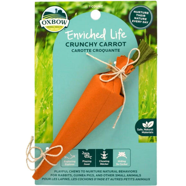 Oxbow Enriched Life Crunchy Carrot Toy For Small Animal