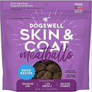 Dogswell Skin & Coat Duck Recipe Meatballs Treats For Dogs (14 oz)