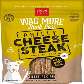 Cloud Star Wag More Bark Less Jerky Philly Cheesesteak Beef (10 oz)