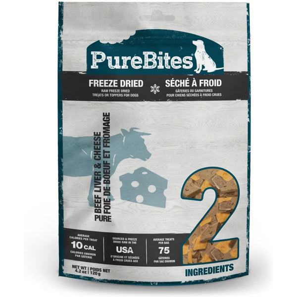 PureBites Beef Cheese Mid Size Treats For Dog (4.2 oz)
