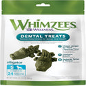 Whimzees by Wellness Alligator Natural Grain-Free Dental Chews For Small Breed Dogs (24 count)