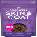 Dogswell Skin & Coat Soft & Chewy Salmon Flavored Treats For Dogs (14 oz)