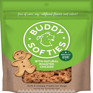Buddy Biscuits Original Soft & Chewy with Roasted Chicken Dog Treats (6 oz)