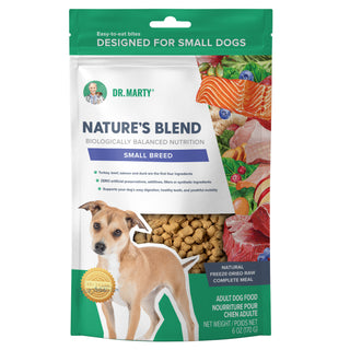 Dr. Marty Nature's Blend Small Breed Freeze Dried Raw Dog Food (6 oz)