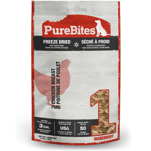 PureBites Chicken Breast Freeze Dried Treats For Dog (1.4 oz)