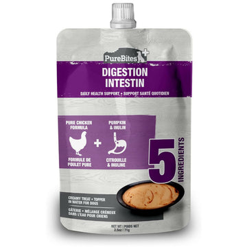 PureBites Plus Squeezables- Gut & Digestion Food Toppings For Dog (2.5 oz)