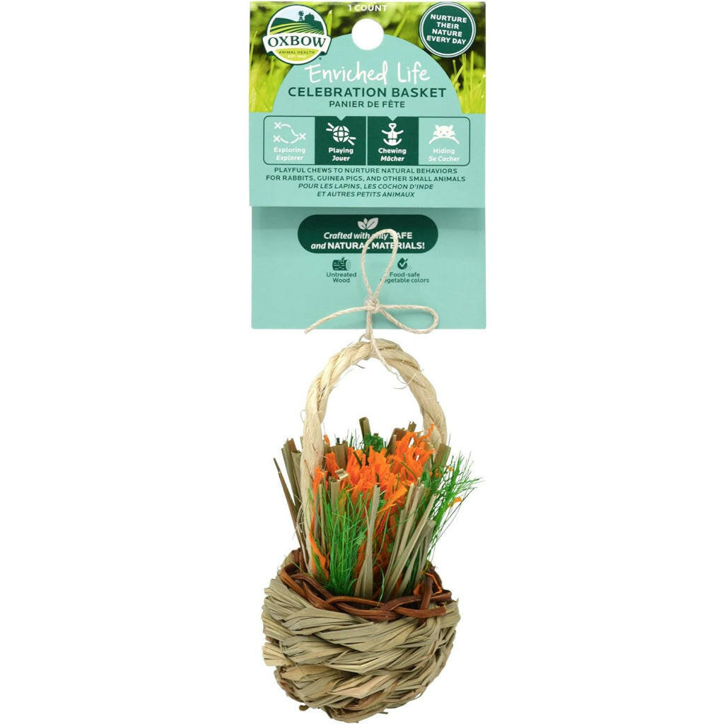 Oxbow Animal Health Celebration Basket Treat for Small Animals