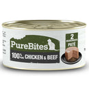 PureBites 100% Pure Chicken & Beef Pate Treats For Cat (2.5 oz)