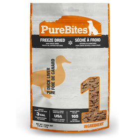 PureBites Duck Freeze Dried Treats For Dog (2.6 oz)