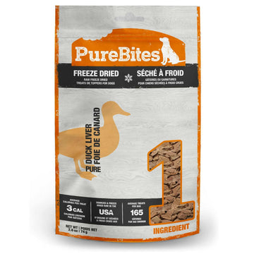 PureBites Duck Freeze Dried Treats For Dog (2.6 oz)