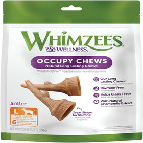 Whimzees by Wellness Occupy Antler Value Bag Treat For Large Dog (6 pc)