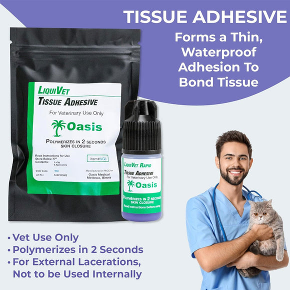 LiquiVet Rapid Tissue Adhesive