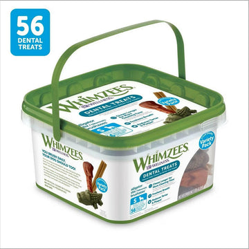 WHIMZEES Variety Pack Grain-Free For Dental Dog Treats, Small (56 coun)
