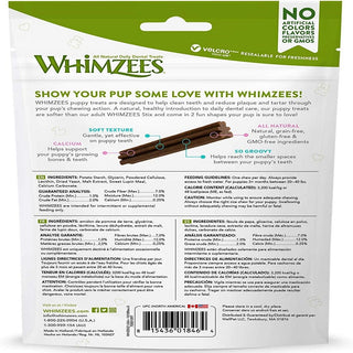 Whimzees by Wellness Natural Grain Free Dental Treats For Medium & Large Puppy (7.4 oz)