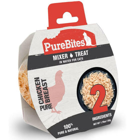 PureBites Mixers Chicken Breast in Water Food Topping For Cat (1.76 oz)