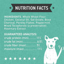 Cloud Star Wag More Bark Less Chicken, Charcoal, Parsley & Mint Dental Biscuits For Dogs(14 oz)