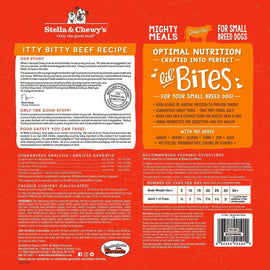 Stella & Chewy's Lil' Bites Itty Bitty Beef Recipe Small Breed Freeze-Dried Raw Food For Dog (7 oz)
