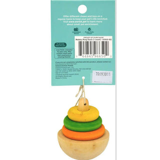 Oxbow Enriched Life Wobbly Ring Stack Toy For Small Animal