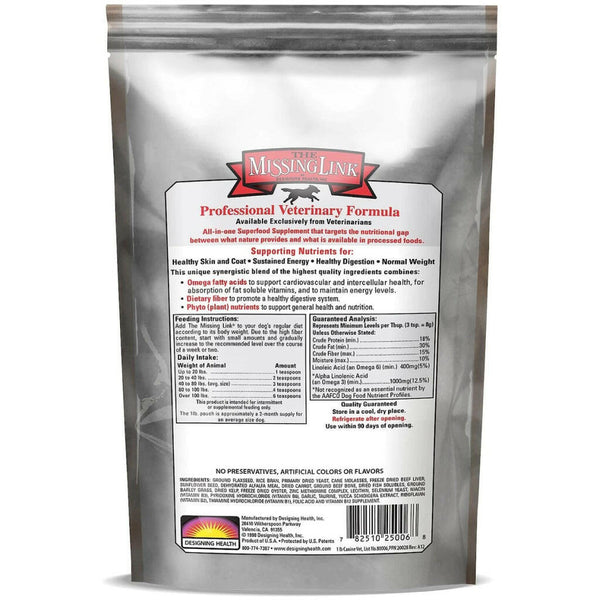 The Missing Link Professional Veterinary Formula Canine Blend Superfood Supplement For Dog  (1 lb)