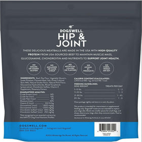Dogswell Hip & Joint Beef Recipe Meatballs Treats For Dogs (14 oz)
