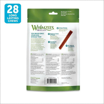 Whimzees by Wellness Stix Natural Grain-Free Dental Chews For Small Breed Dogs (14.8 oz)