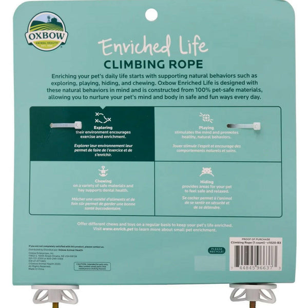 Oxbow Enriched Life Climbing Rope Toy For Small Animal