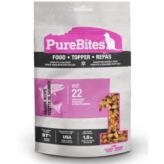 PureBites Freeze-Dried Salmon Recipe Food Topper For Cat (2.4 oz)